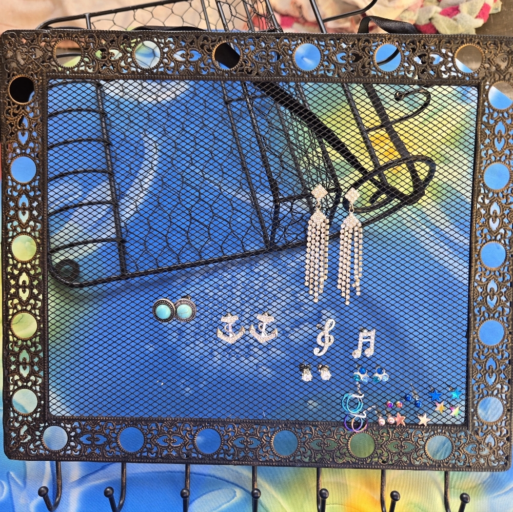 Metal Jewelry Holders (Set of 2)